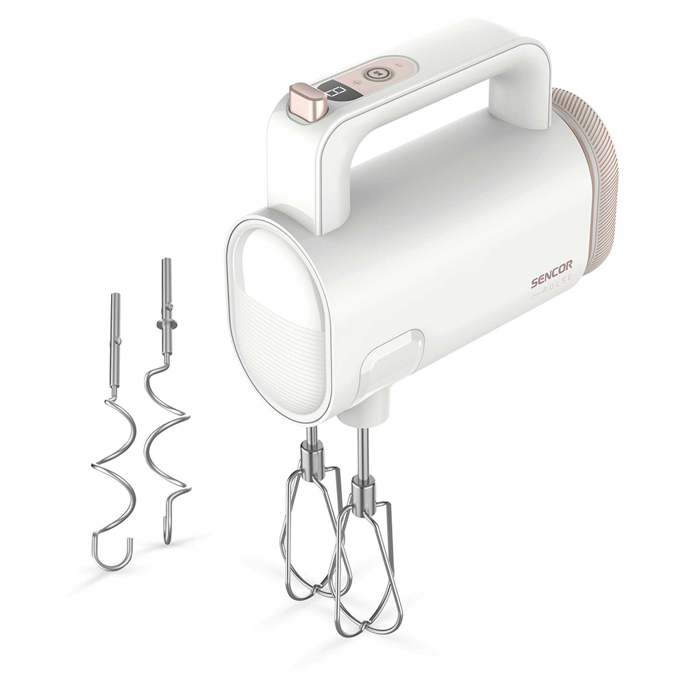 Cordless Hand Mixer SENCOR SHM 9130WH white