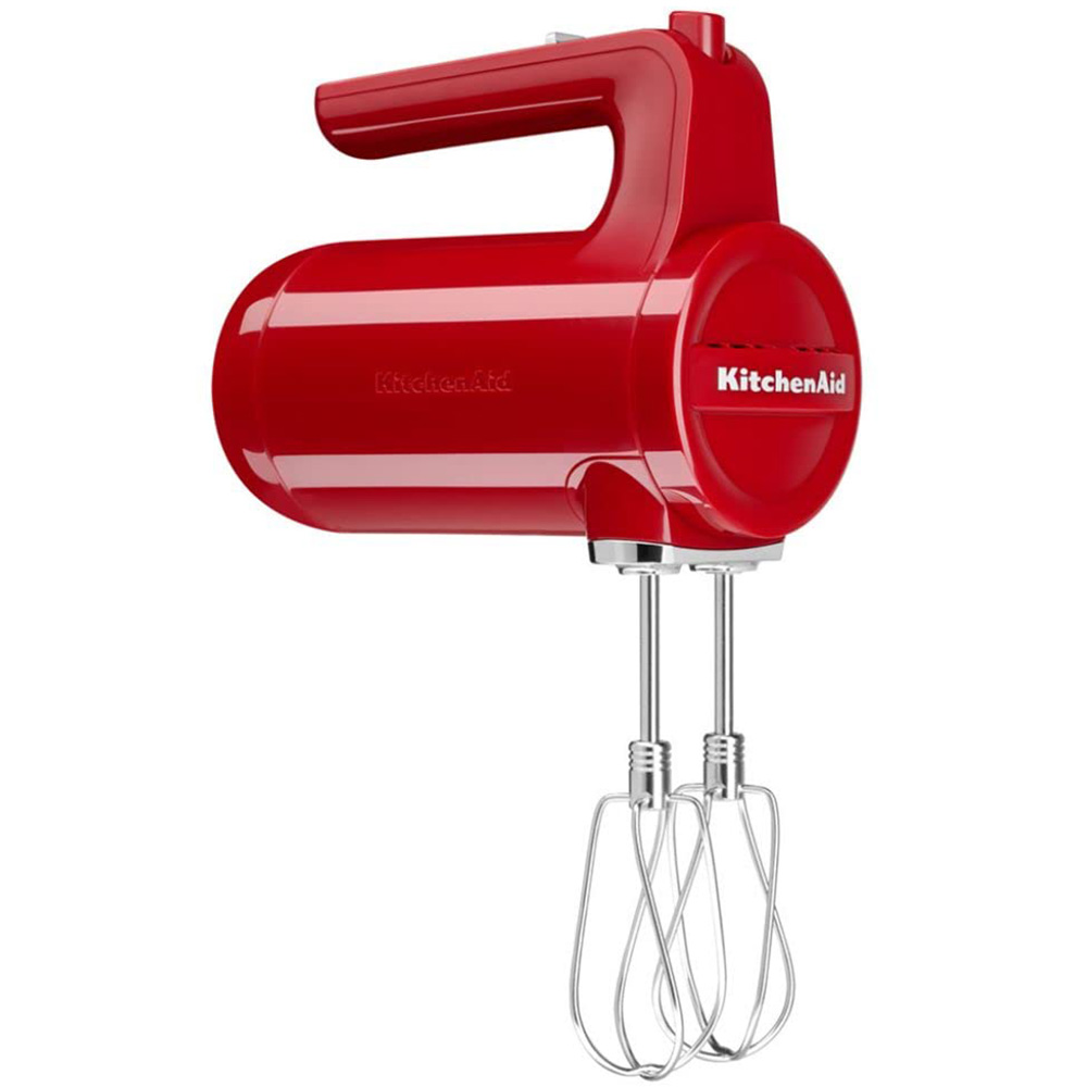 Cordless Hand mixer KITCHENAID 7 Speed 5KHMB732EER red