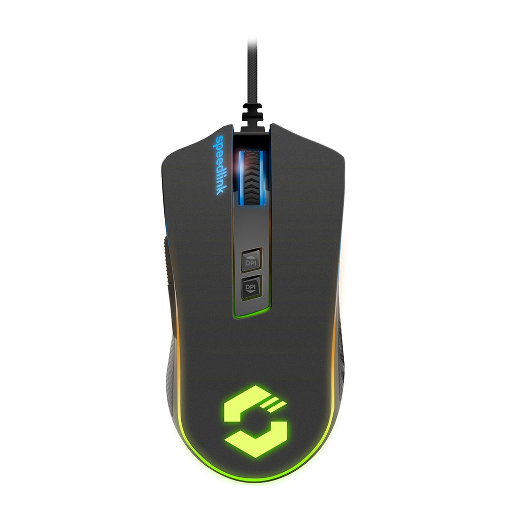 Gaming Corded Mouse Laser SPEEDLINK Orios RGB SL-680010-BK black