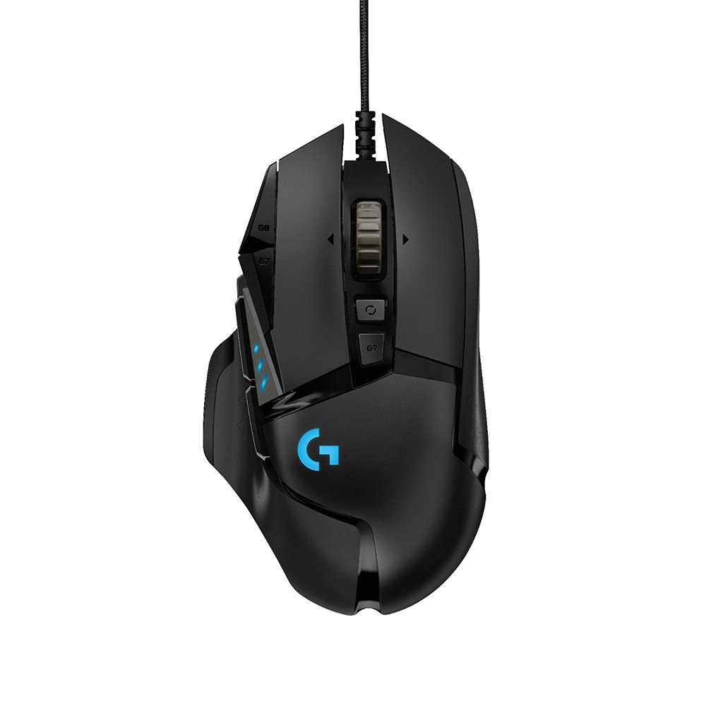 Gaming Corded Mouse Optical LOGITECH G502 Hero black