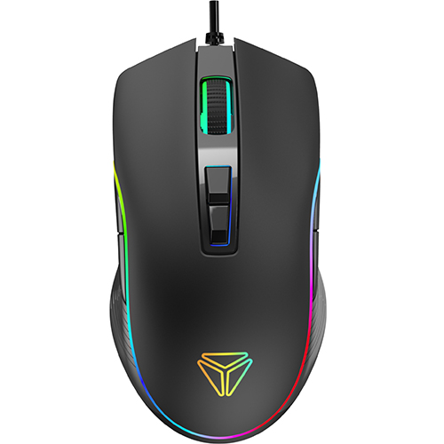 Gaming Corded Mouse Optical YENKEE Shadow RGB YMS 3027 black