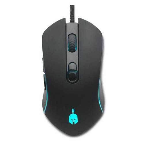 Gaming Corded Mouse Optical SPARTAN GEAR Peltast black