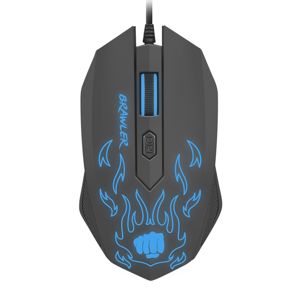 Gaming Corded Mouse Optical FURY Warrior NFU-0869 black