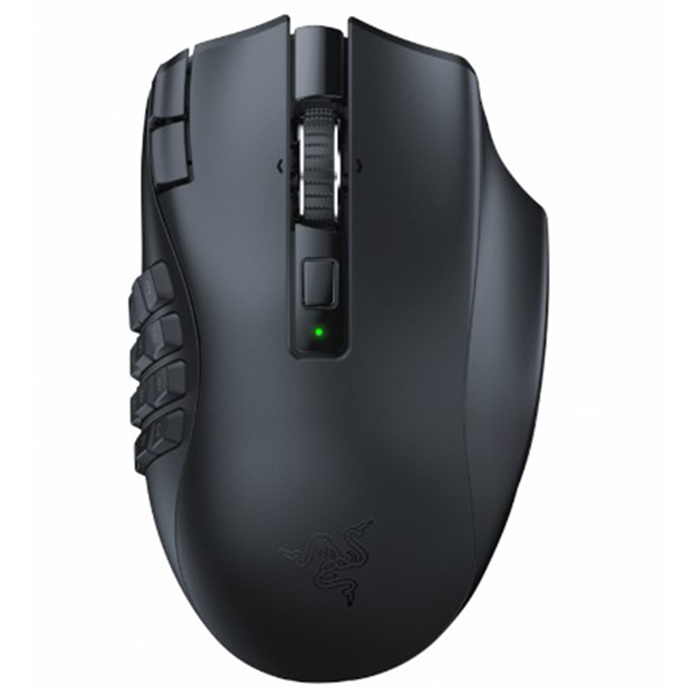 Gaming Cordless Mouse Optical RAZER Naga V2 Hyperspeed 1.28.80.26.211 black