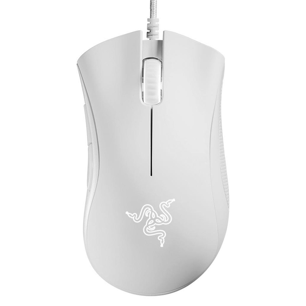 Gaming Corded Mouse Optical RAZER Deathadder Essential RZ01-03850200-R3M1 white