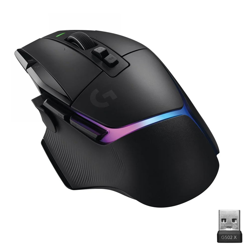 Gaming Cordless Mouse Optical LOGITECH G502 X Plus Lightspeed 910-006162 black