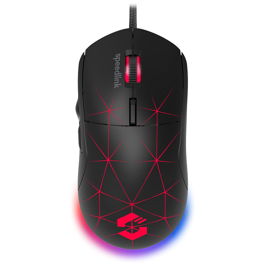 Gaming Corded Mouse Optical SPEEDLINK Corax RGB SL-680003-BK black