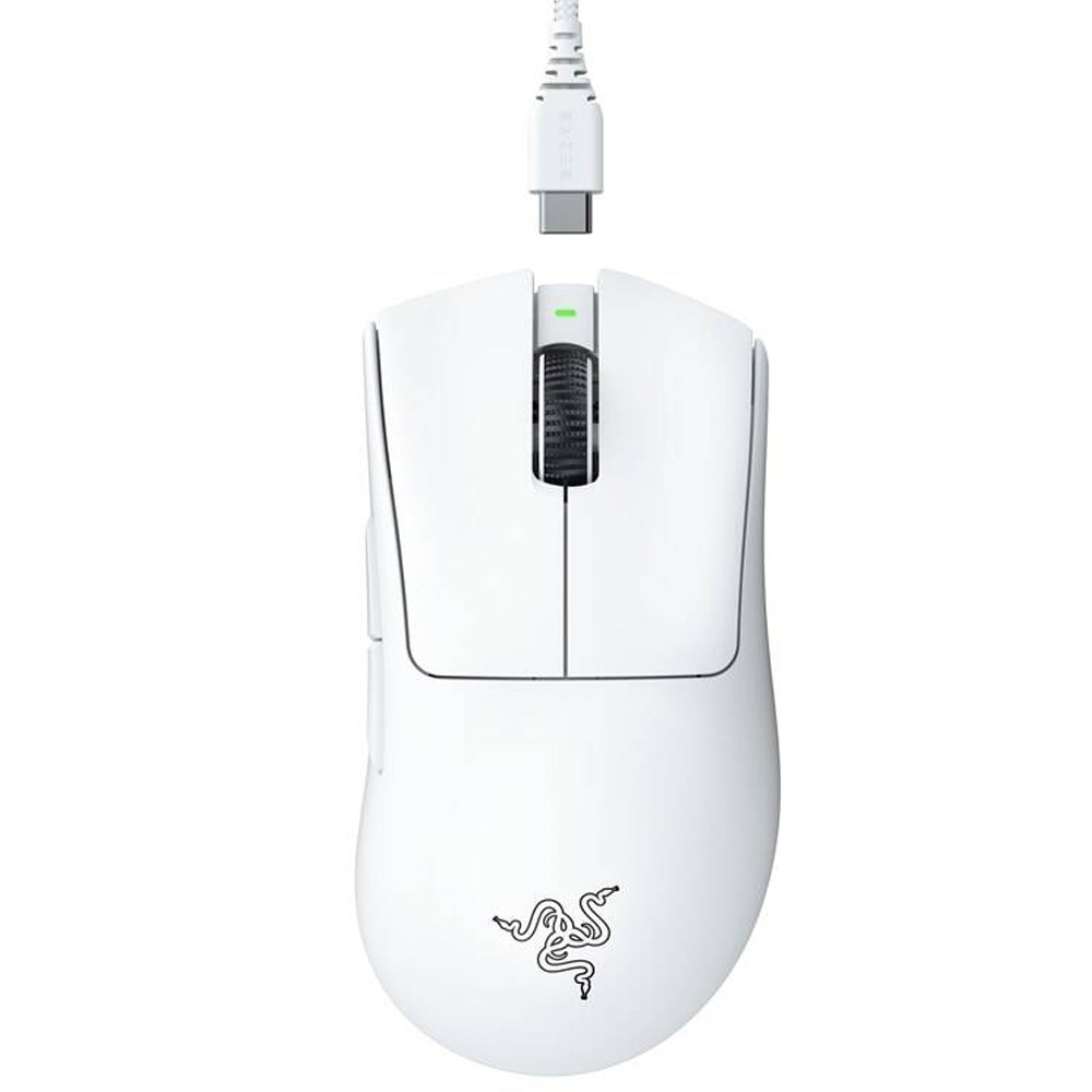 Gaming Cordless Mouse Optical RAZER DeathAdder V3 Pro RZ01-04630200-R3G1 white
