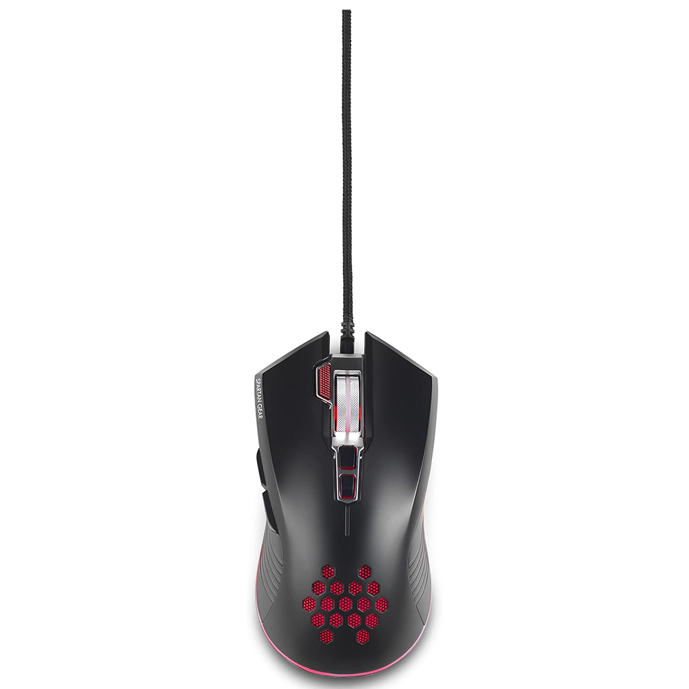 Gaming Corded Mouse Optical SPARTAN GEAR Titan 2 black