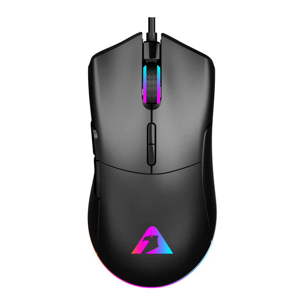 Gaming Corded Mouse Optical ARMAGGEDDON Falcon V LK RGB FALCON-V-LK-B black