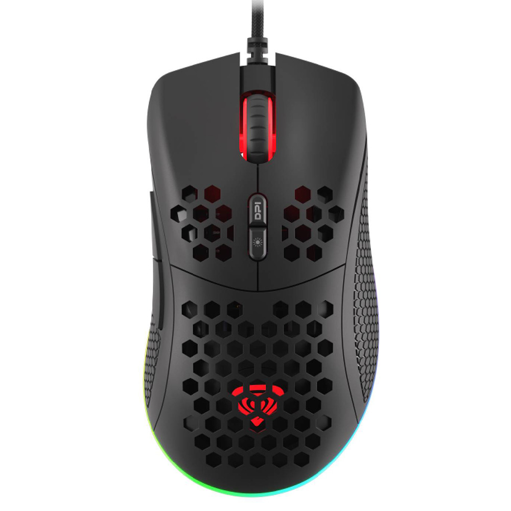 Gaming Corded Mouse Οptical GENESIS Krypton 555 NMG-1839 RGB black