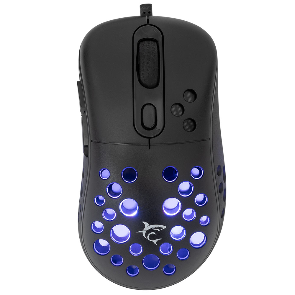 Gaming Corded Mouse Optical WHITE SHARK Azrael GM-5013 RGB black