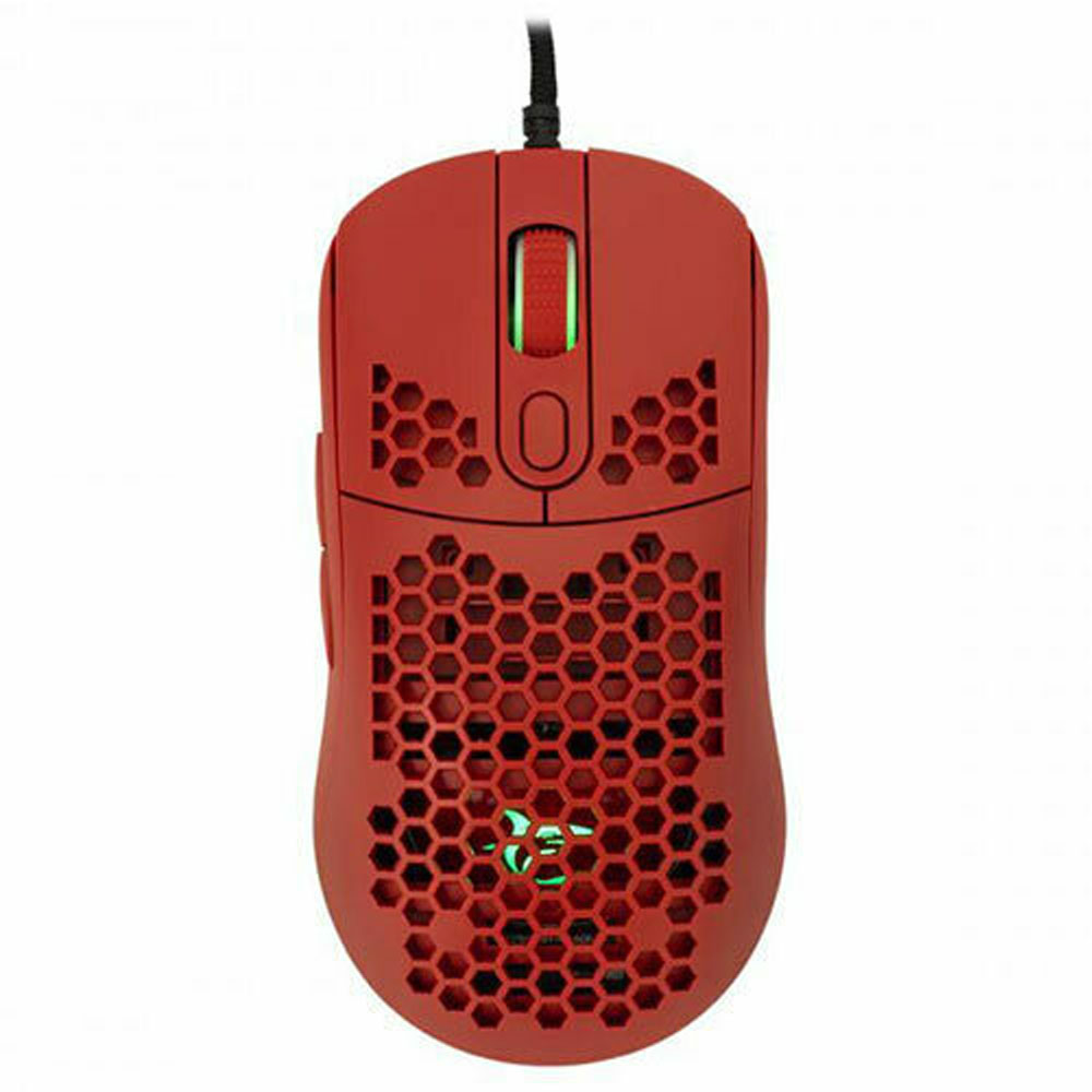 Gaming Corded Mouse Optical WHITE SHARK Galahad GM-5007 RGB red