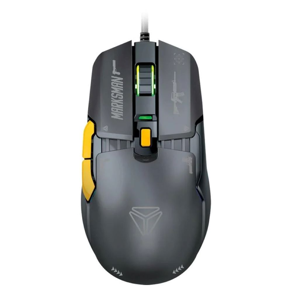 Gaming Corded Mouse Optical YENKEE Marksman YMS 3600BK RGB black