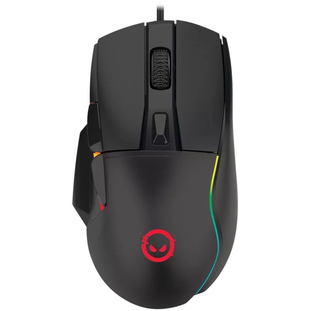 Gaming Corded Mouse Optical LORGAR Jetter 357 LRG-GMS357 RGB black