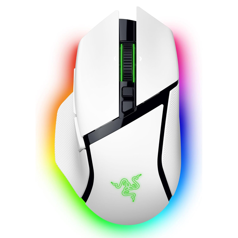 Gaming Cordless Mouse Optical RAZER Basilisk V3 Pro 35K white