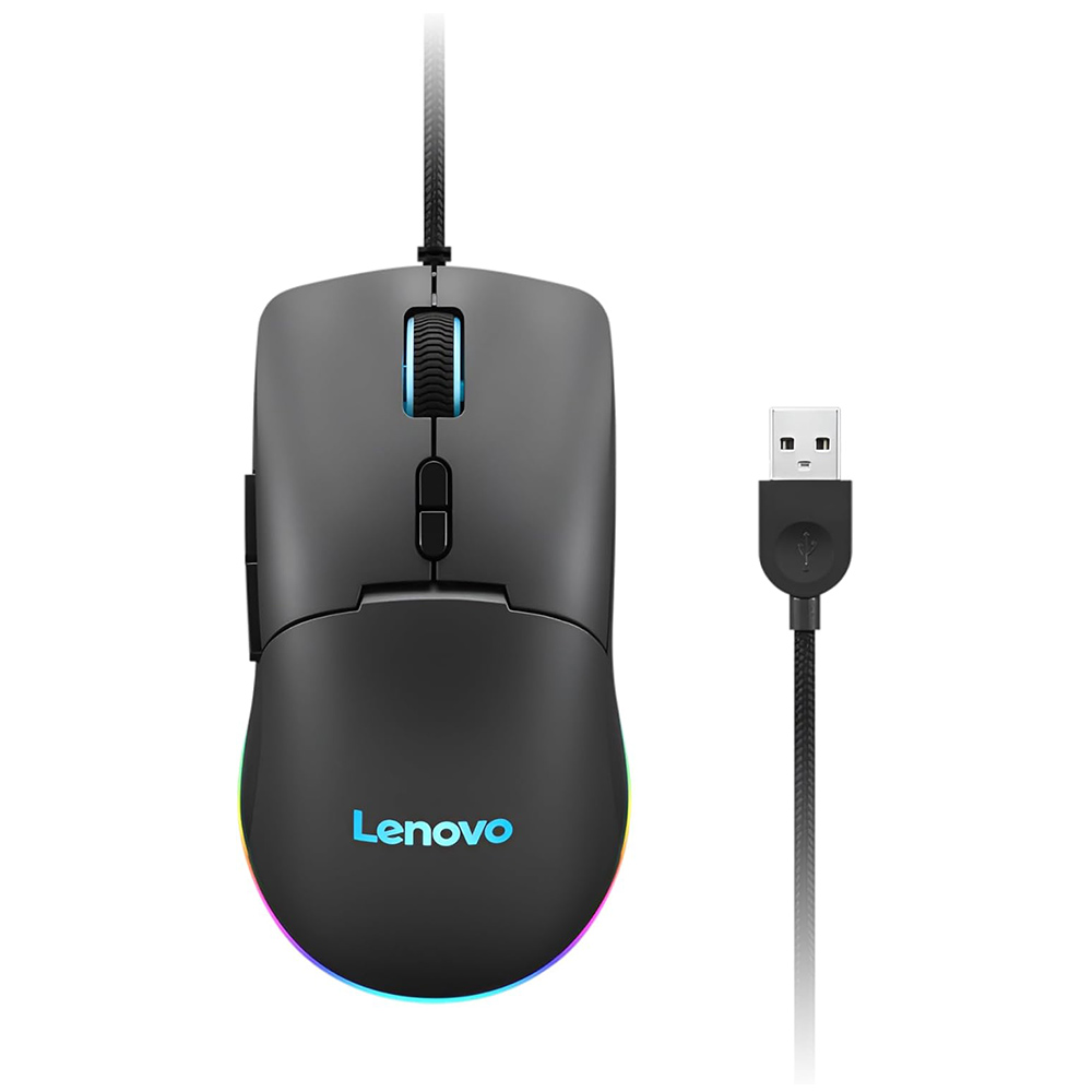 Gaming Corded Mouse Optical LENOVO M210 RGB GY51M74265 black