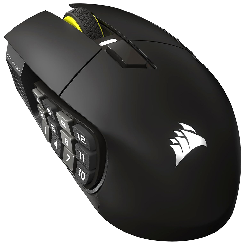 Gaming Cordless Mouse Οptical CORSAIR Scimitar Elite SE RGB CH-9314014-WW black