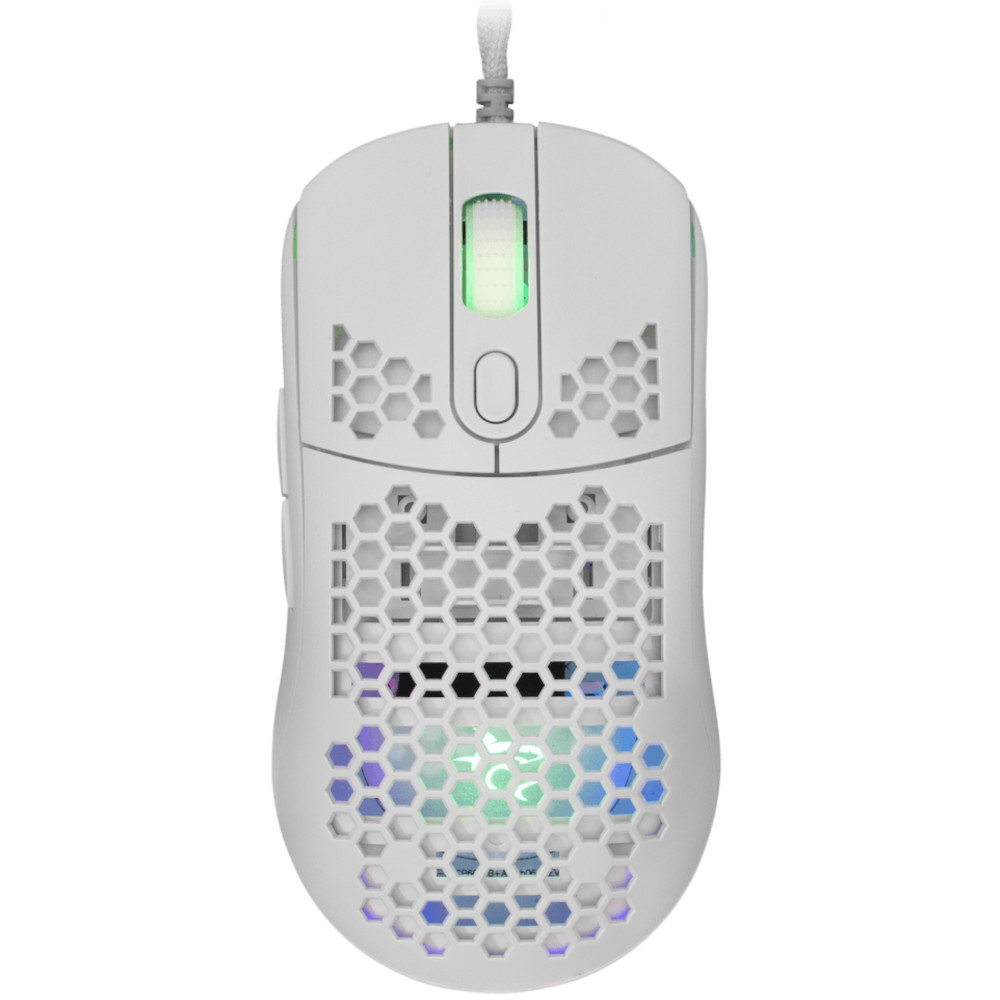 Gaming Corded Mouse Optical WHITE SHARK Galahad GM-5007 RGB white