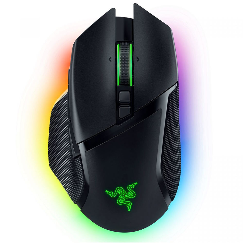 Gaming Cordless Mouse Optical RAZER Basilisk V3 Pro RZ01-04620100-R3G1 RGB black