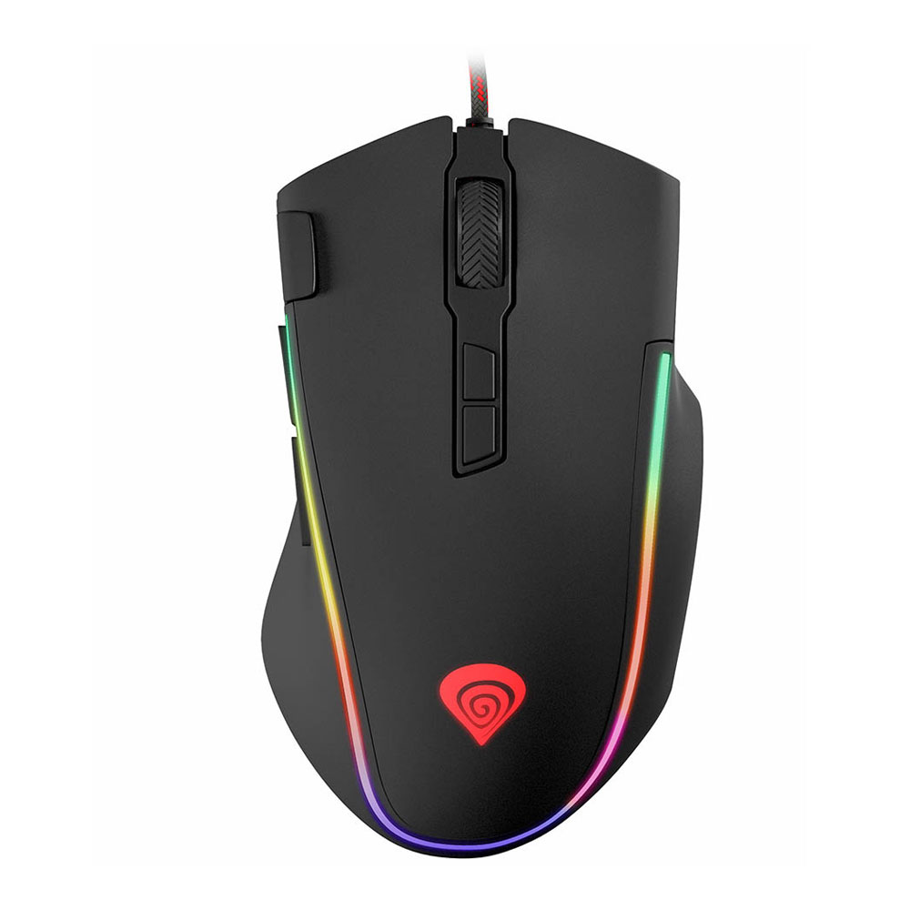 Gaming Corded Mouse Optical GENESIS Krypton 700 RGB NMG-0905 black
