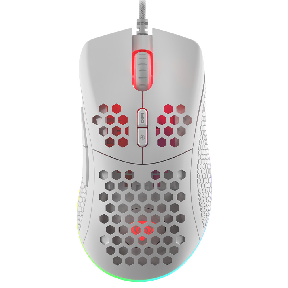 Gaming Corded Mouse Οptical GENESIS Krypton 555 NMG-1840 white