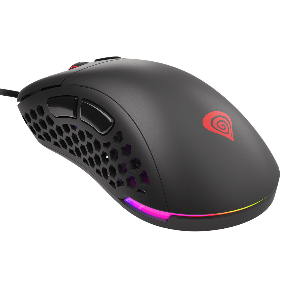 Gaming Corded Mouse Optical GENESIS Xenon 800 RGB NMG-1629 black