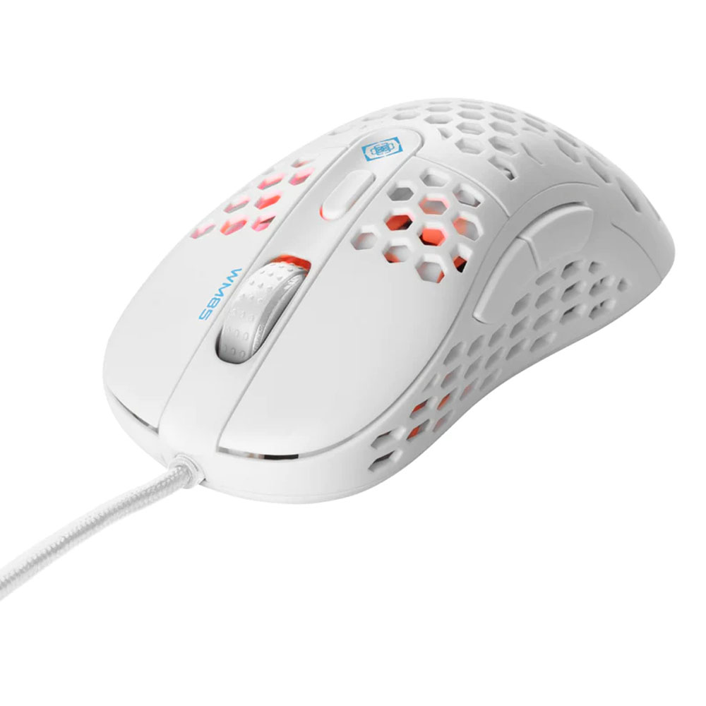 Gaming Corded Mouse Optical DELTACO GAM-106-W white