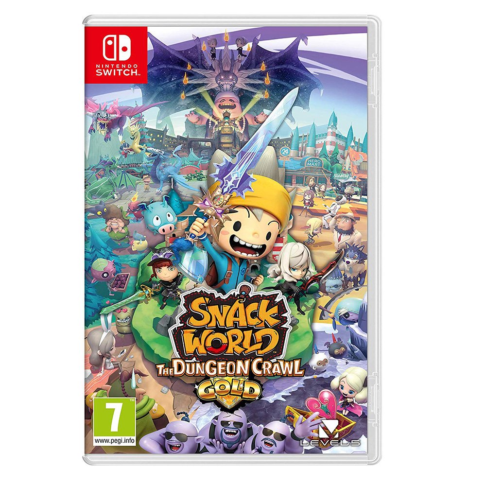 Nintendo Switch game Snack World: The Dungeon Crawl Gold