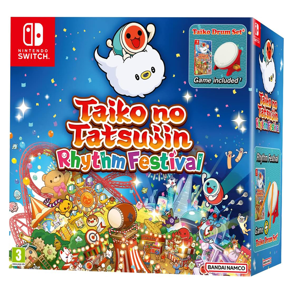 Nintendo Switch game Taiko no Tatsujin: Rhythm Festival - Collector's Edition