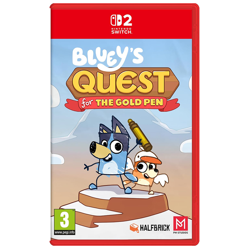 Nintendo Switch 2 game Bluey's Quest For The Gold Pen
