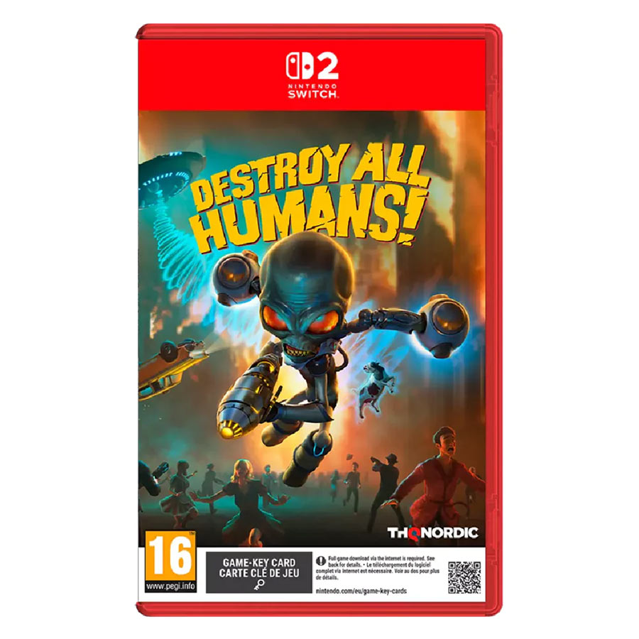 Nintendo Switch 2 game Destroy All Humans! (Game Key Card)