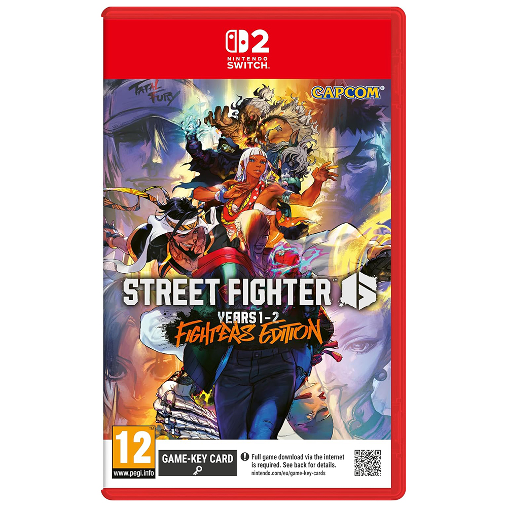 Nintendo Switch 2 game Street Fighter 6 Years 1-2 Fighters Edition (Game Key card)
