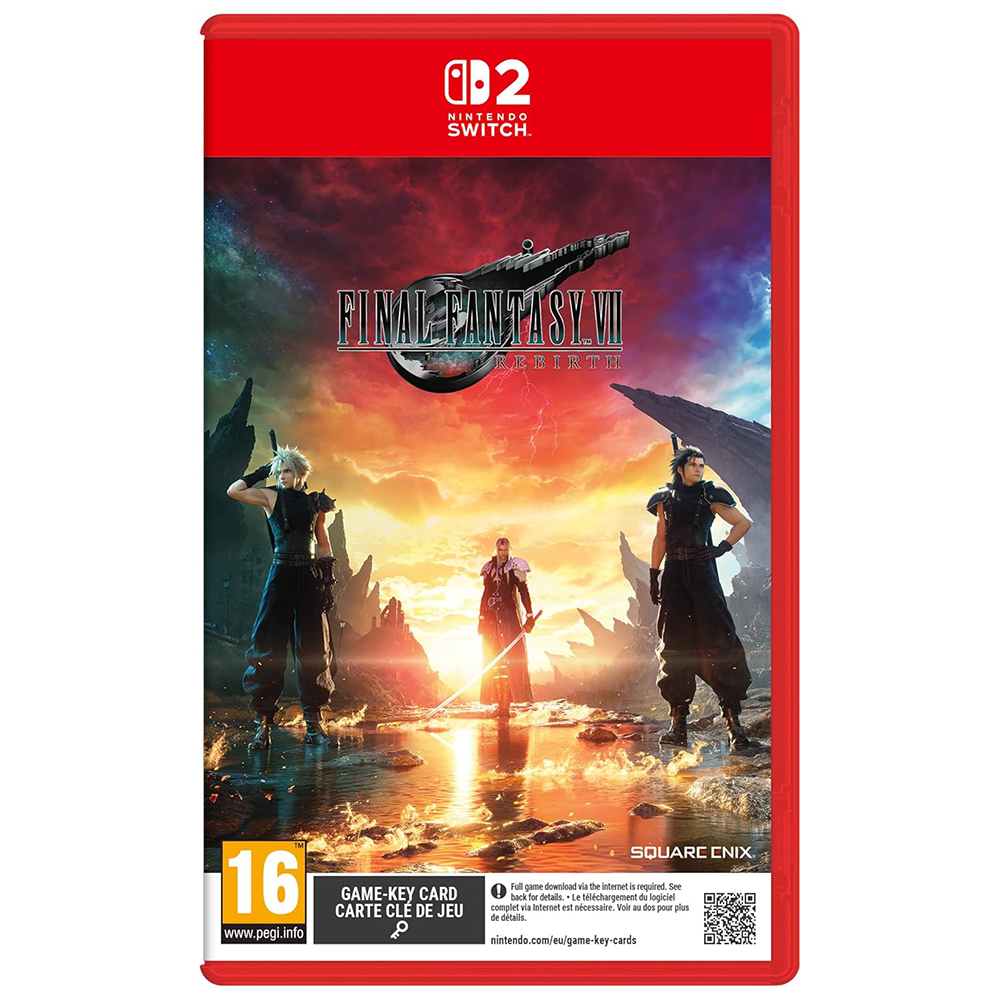 Nintendo Switch 2 game Final Fantasy VII Rebirth (Game Key card)
