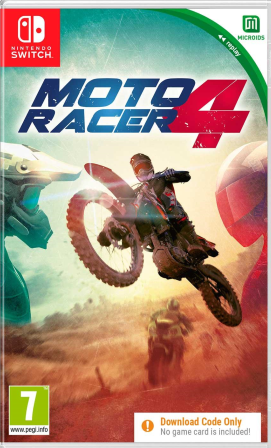 Nintendo Switch game Moto Racer 4