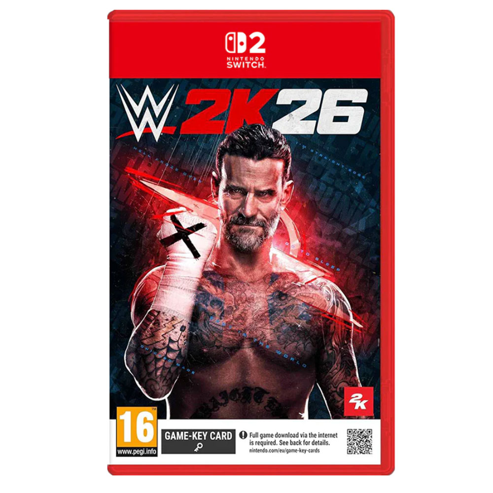 Nintendo Switch 2 game WWE 2K26 (Game Key card)