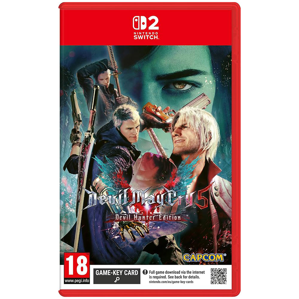 Nintendo Switch 2 game DEVIL MAY CRY 5 Devil Hunter Edition (Game Key card)