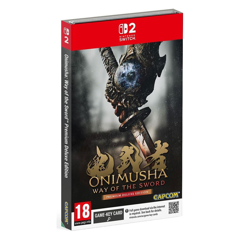 Nintendo Switch 2 game Onimusha: Way of the Sword - Deluxe Steelbook Edition (Game Key Card)