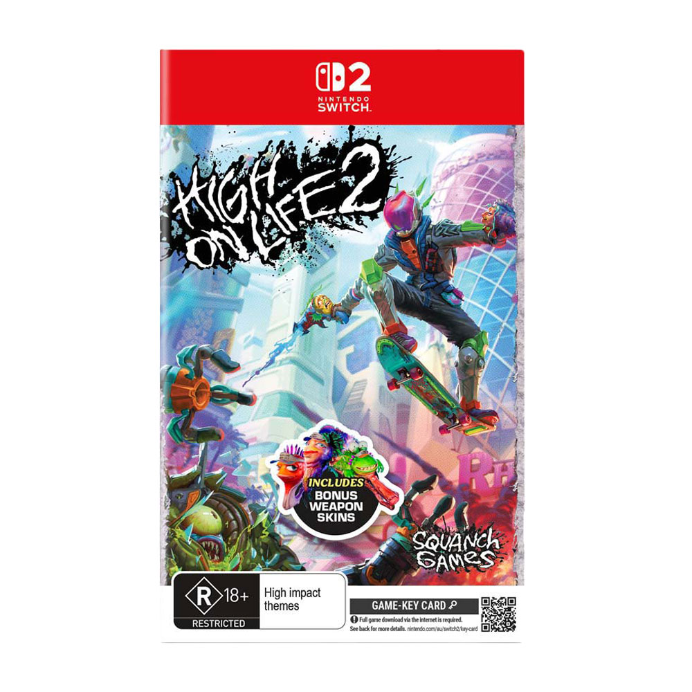 Nintendo Switch 2 game NSW2 High On Life 2 (Game Key Card)