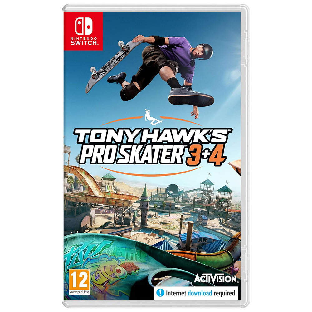 Nintendo Switch game Tony Hawk's Pro Skater 3 + 4