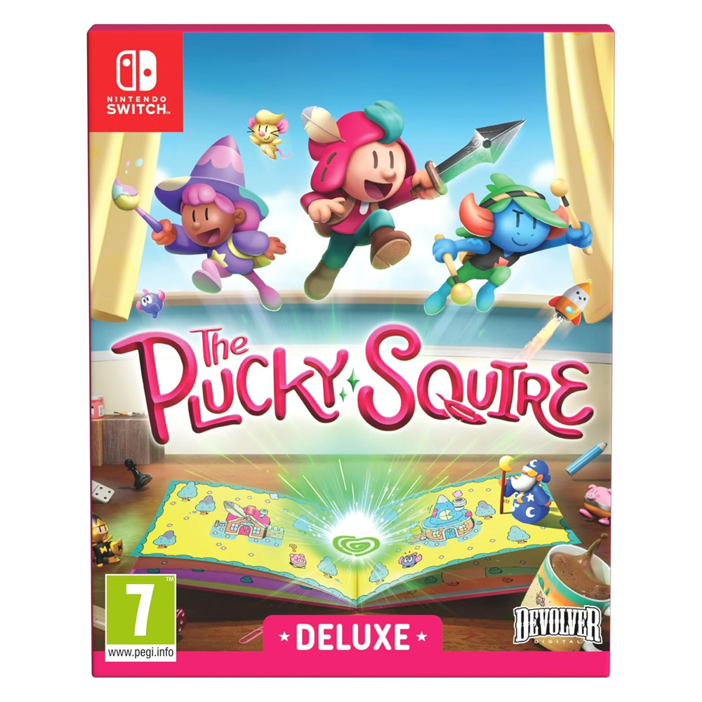Nintendo Switch game The Plucky Squire - Devolver Deluxe Edition