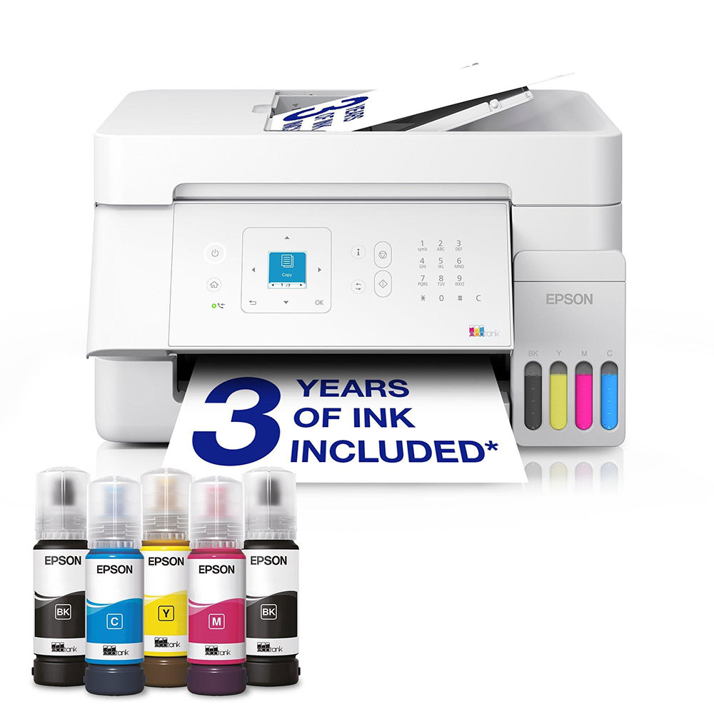 Printer All-In-One with Fax EPSON Ecotank L5396 C11CL59404 white