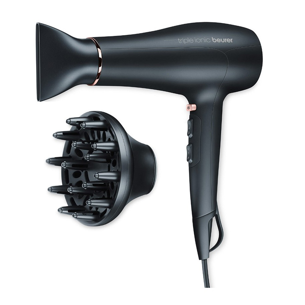 Hair dryer BEURER HC 50 black