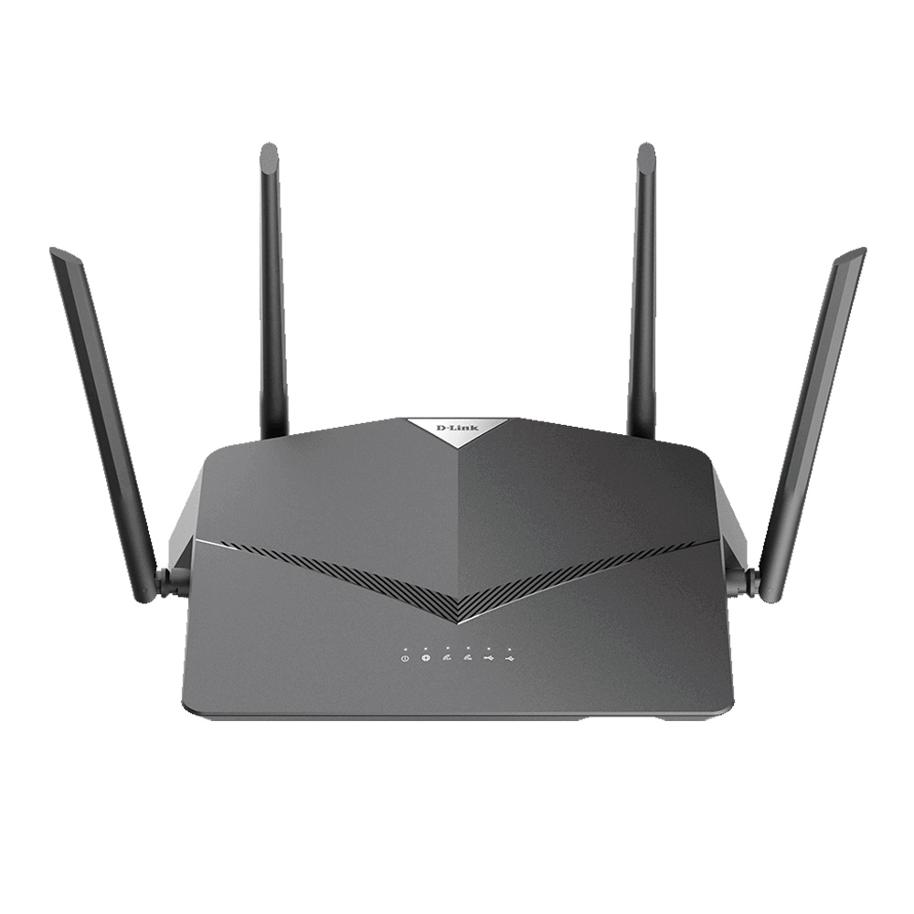 Wireless Router AC2600 D-LINK Smart High Power Wi-Fi Gigabit DIR-2640 black