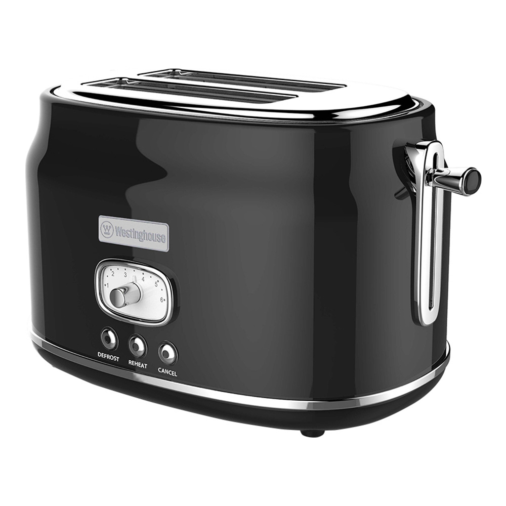 Toaster WESTINGHOUSE Retro WKTTB857BK black
