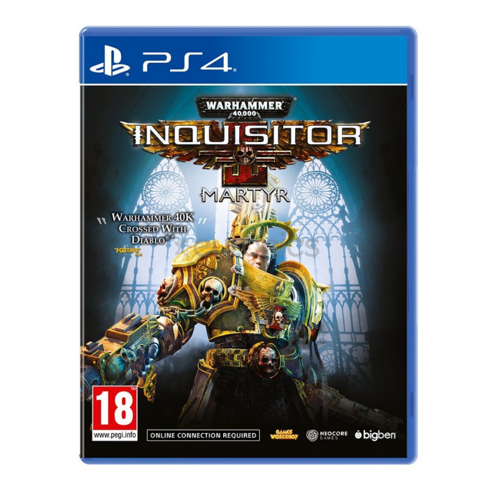 PS4 game Warhammer: 40.000 Inquisitor - Martyr