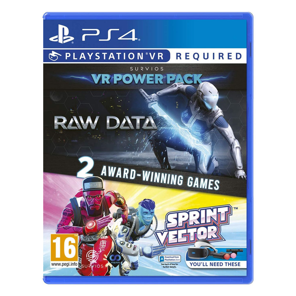 PS4 game Survios VR Power Pack Raw Data & Sprint Vector