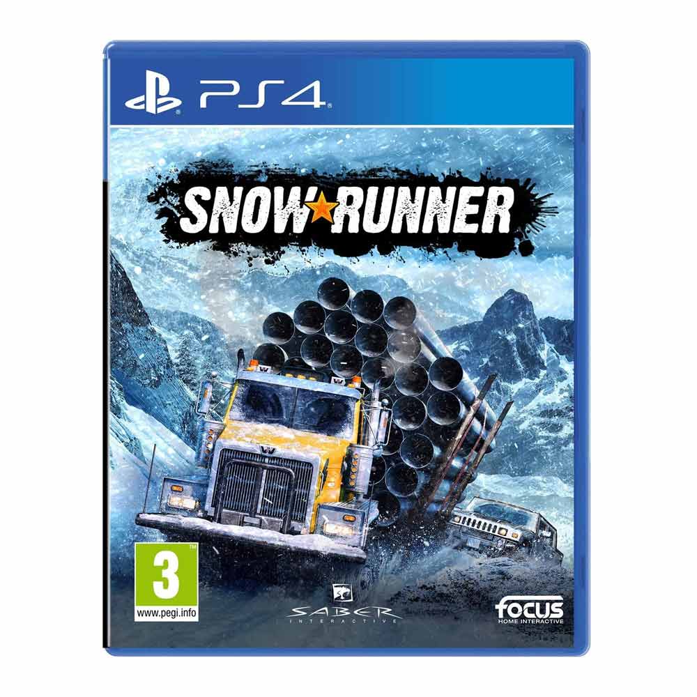 PS4 game Snowrunner: A Mudrunner