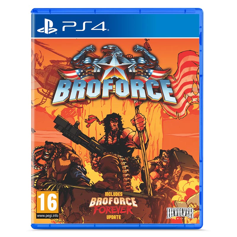 PS4 game Broforce