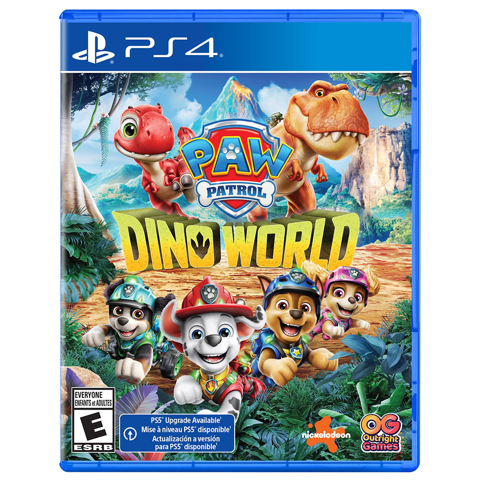 PS4 game Paw Patrol: Dino World